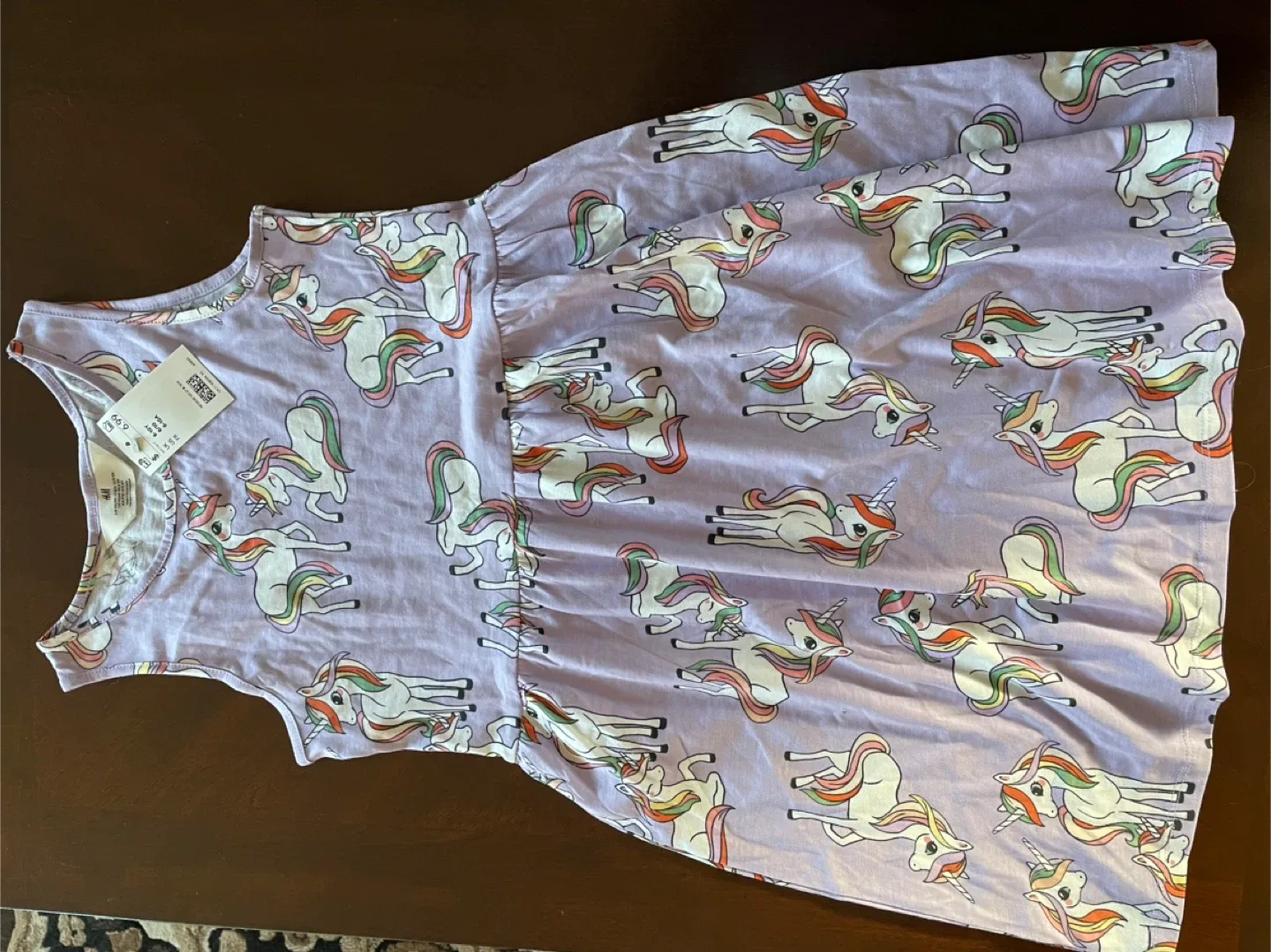 H&M Unicorn Dress, Size 8-10 Years