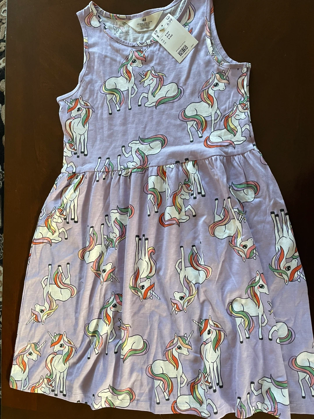 H&M Unicorn Dress, Size 8-10 Years - photo 3