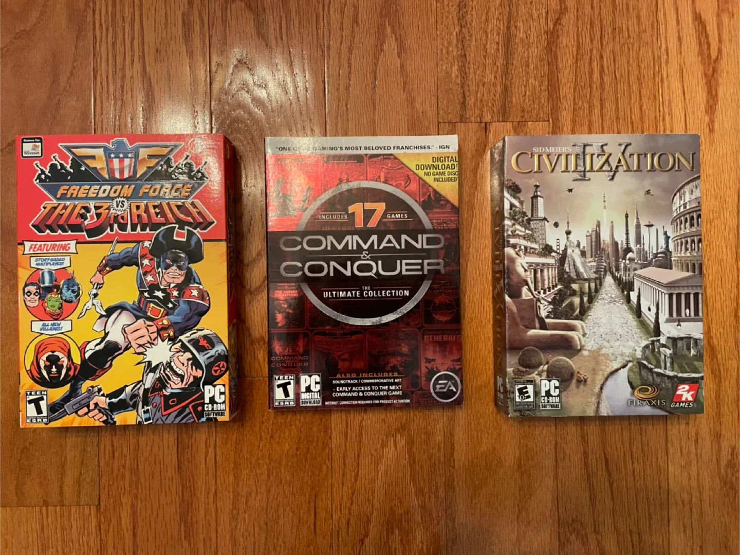 PC Game Lot: Command & Conquer, Civilization, Freedom Force + image indicator(2)