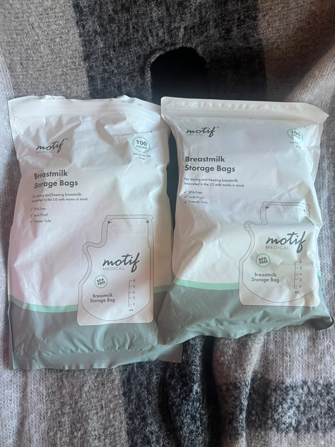 Motif Medical Breastmilk Storage Bags - 2 Packs