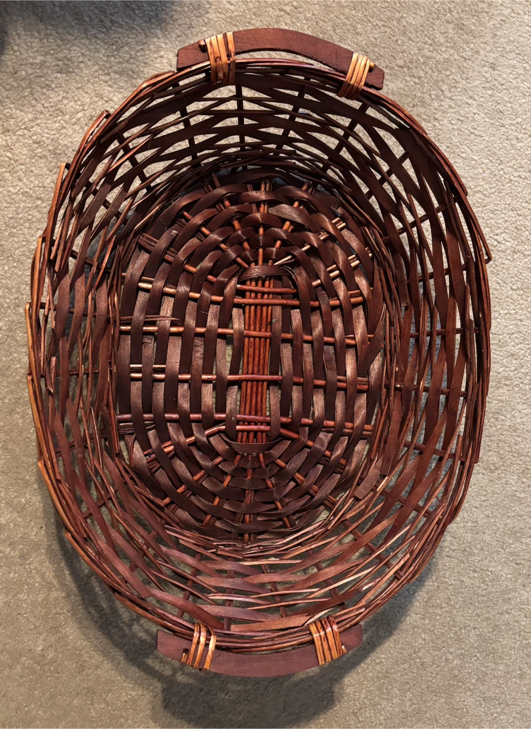 Beautiful Woven Basket (21” x 15”)