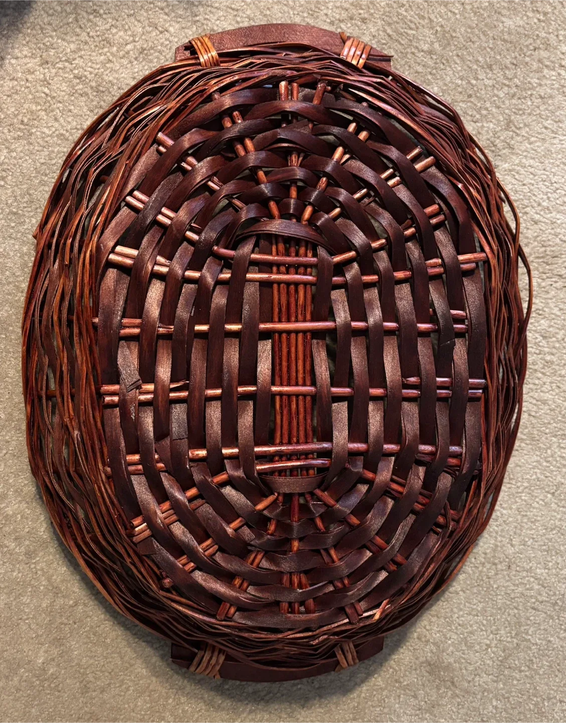 Beautiful Woven Basket (21” x 15”) image indicator(2)