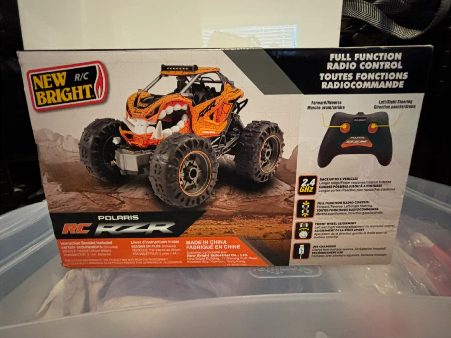 New Bright Polaris RZR Monster ATV RC Car - New in Box! image indicator(2)