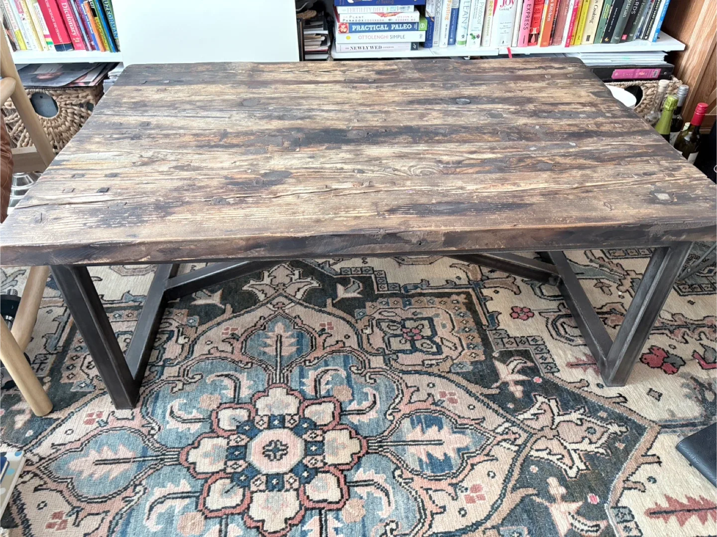 Restoration Hardware Salvaged Boatwood Coffee Table image indicator(3)