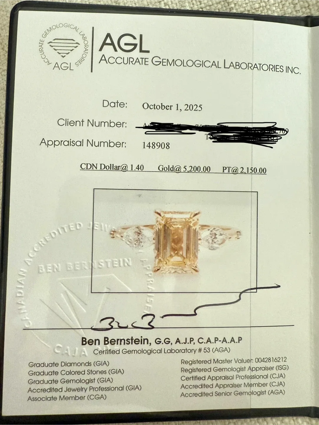 14k Gold Yellow Diamond Engagement Ring image indicator(4)