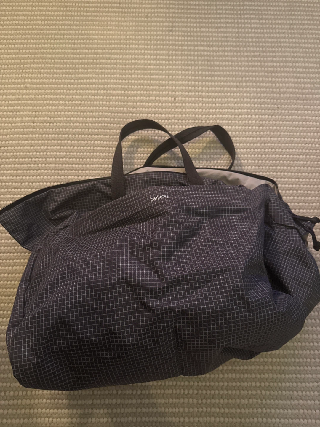 Bellroy Gym Bag - Charcoal Grid - photo 2