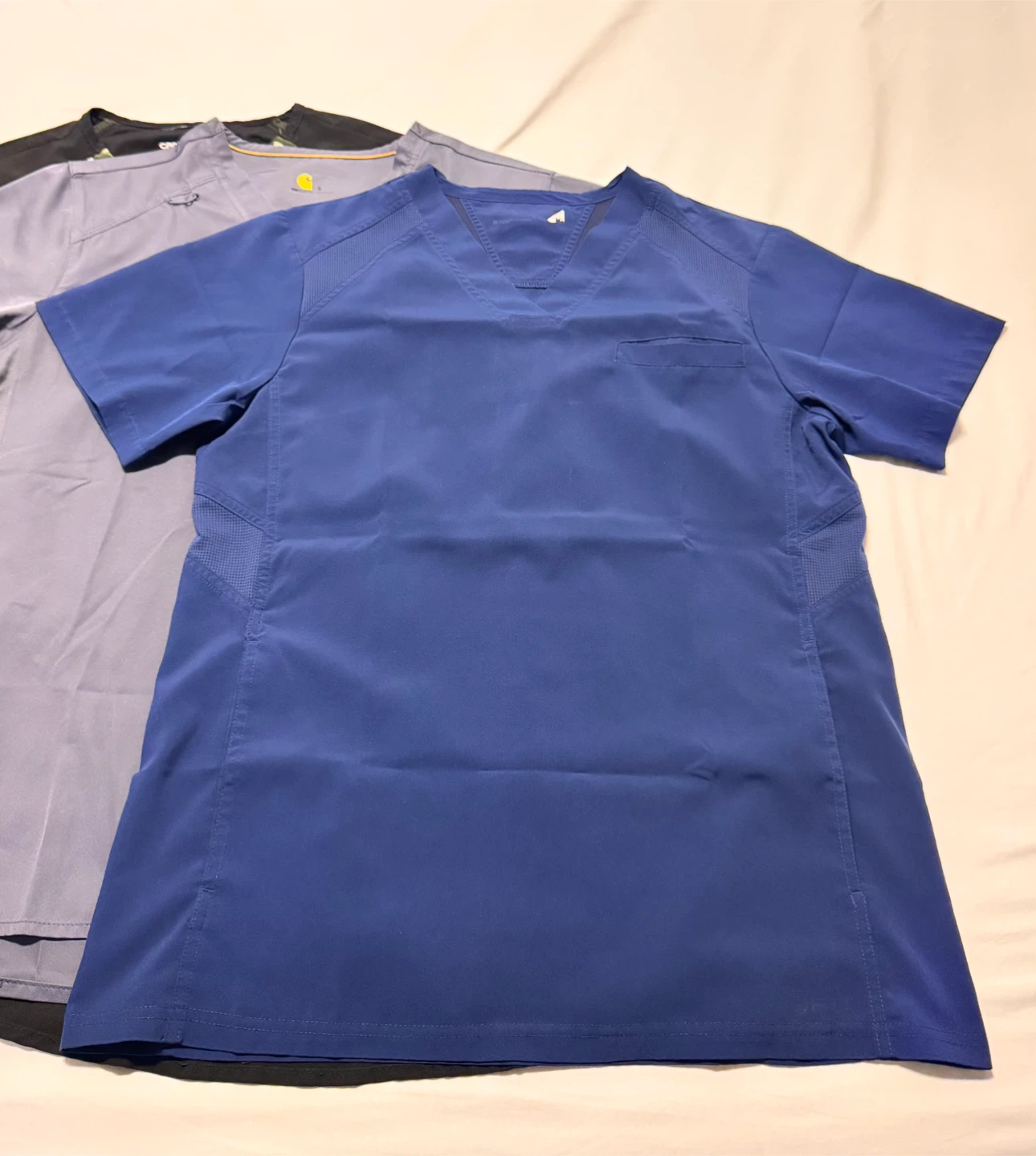 Carhartt & Fit White Cross Scrub Tops - photo 4