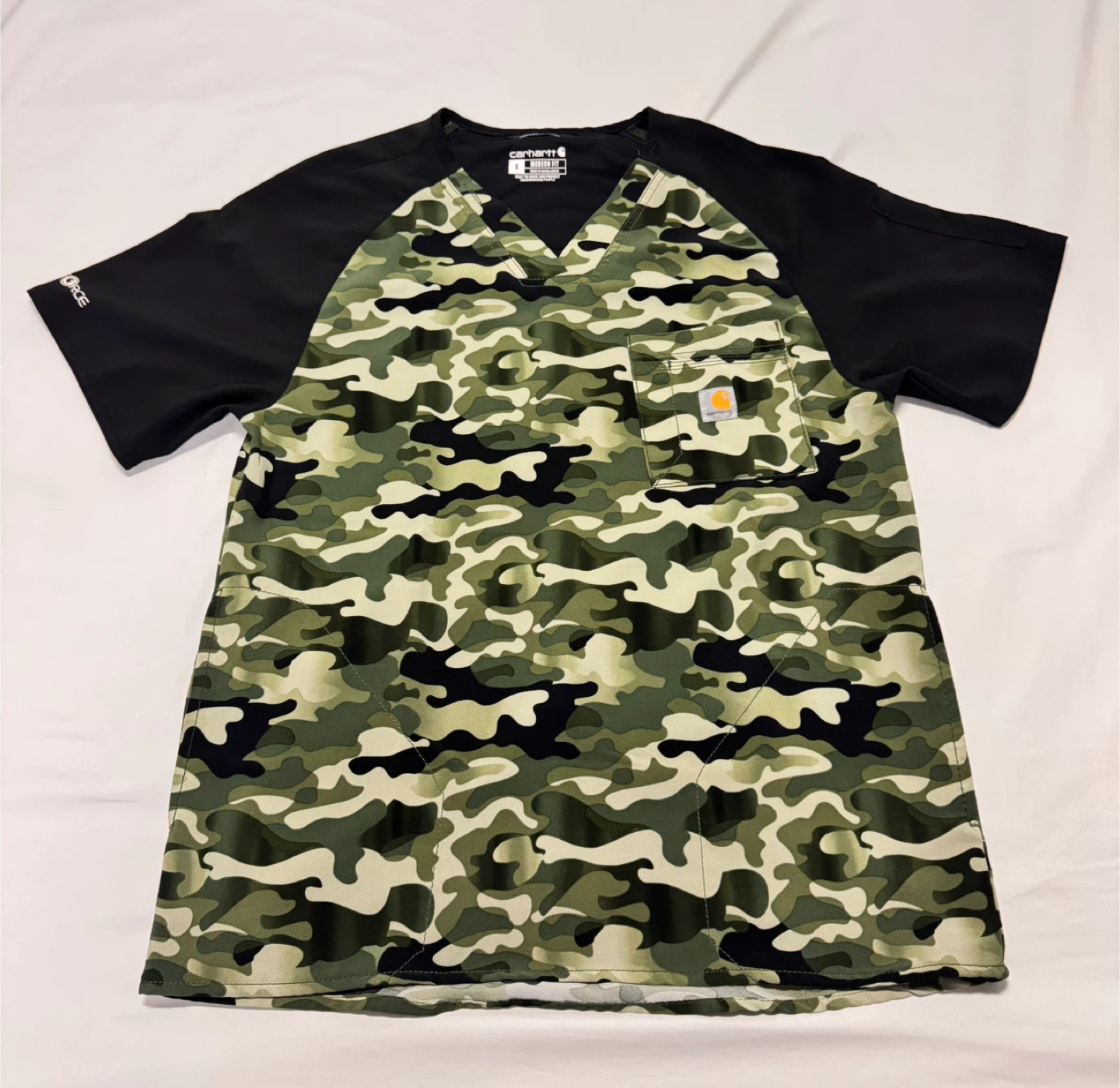 Carhartt & Fit White Cross Scrub Tops