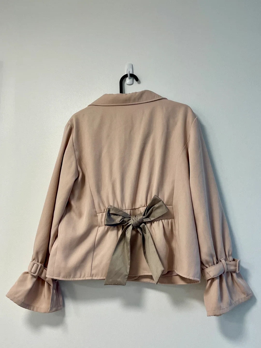 MAJESTIC LEGON - Back Ribbon Short Trench image indicator(8)