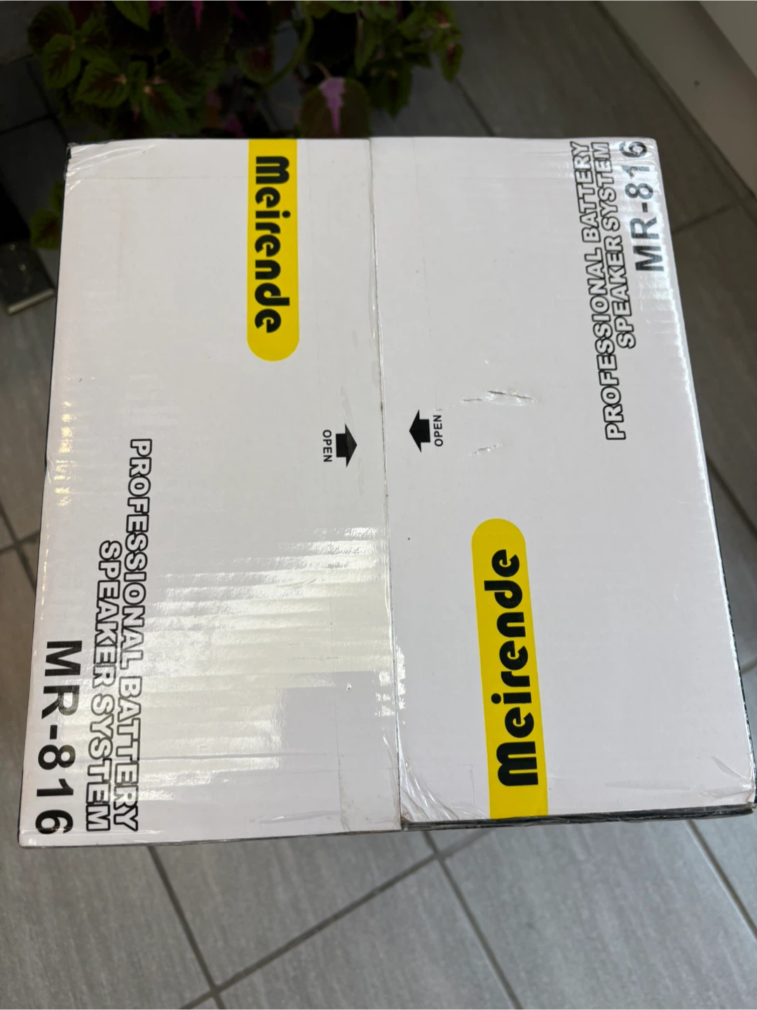 Meirende MR-816 8" Dual Professional Battery Speaker System - photo 5