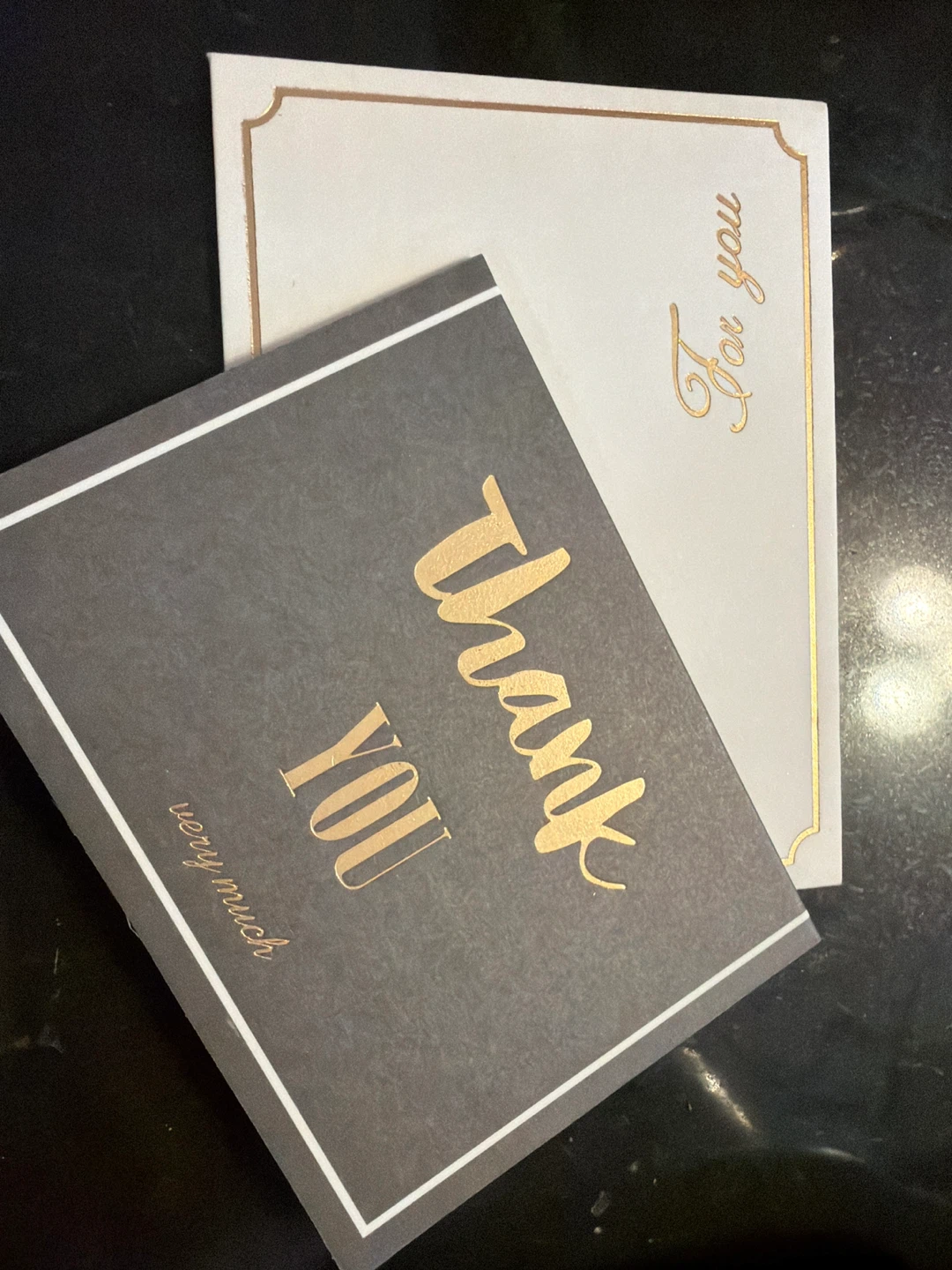 Free thank you card