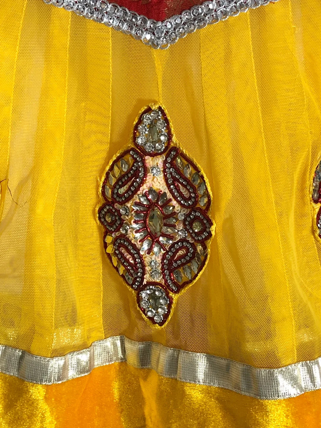 Little Girls Indian Dress/ Halloween Costume. image indicator(2)