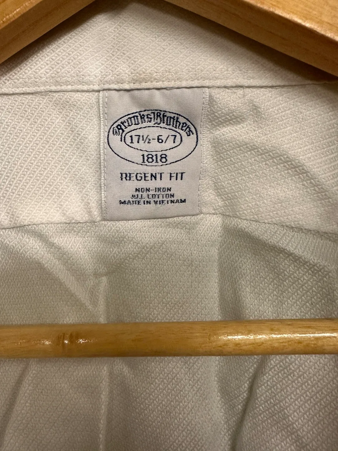 Brooks Brothers 17 1/2-6/7 Regent Fit Shirt image indicator(2)