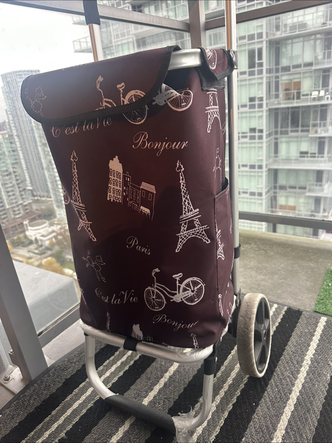 Shopping Cart with Paris Design - photo 4