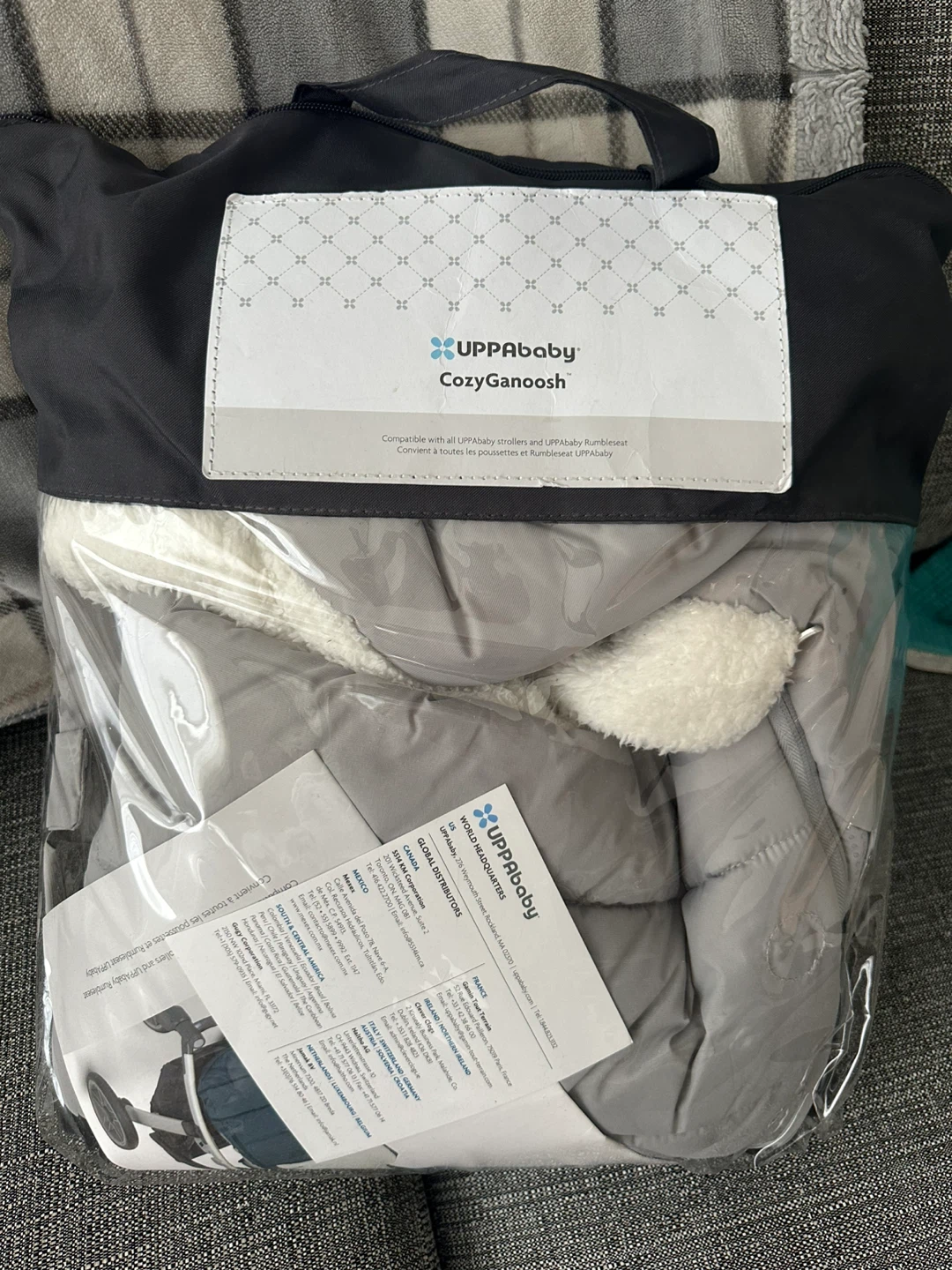 UPPAbaby CozyGanoosh Footmuff - Grey - photo 3
