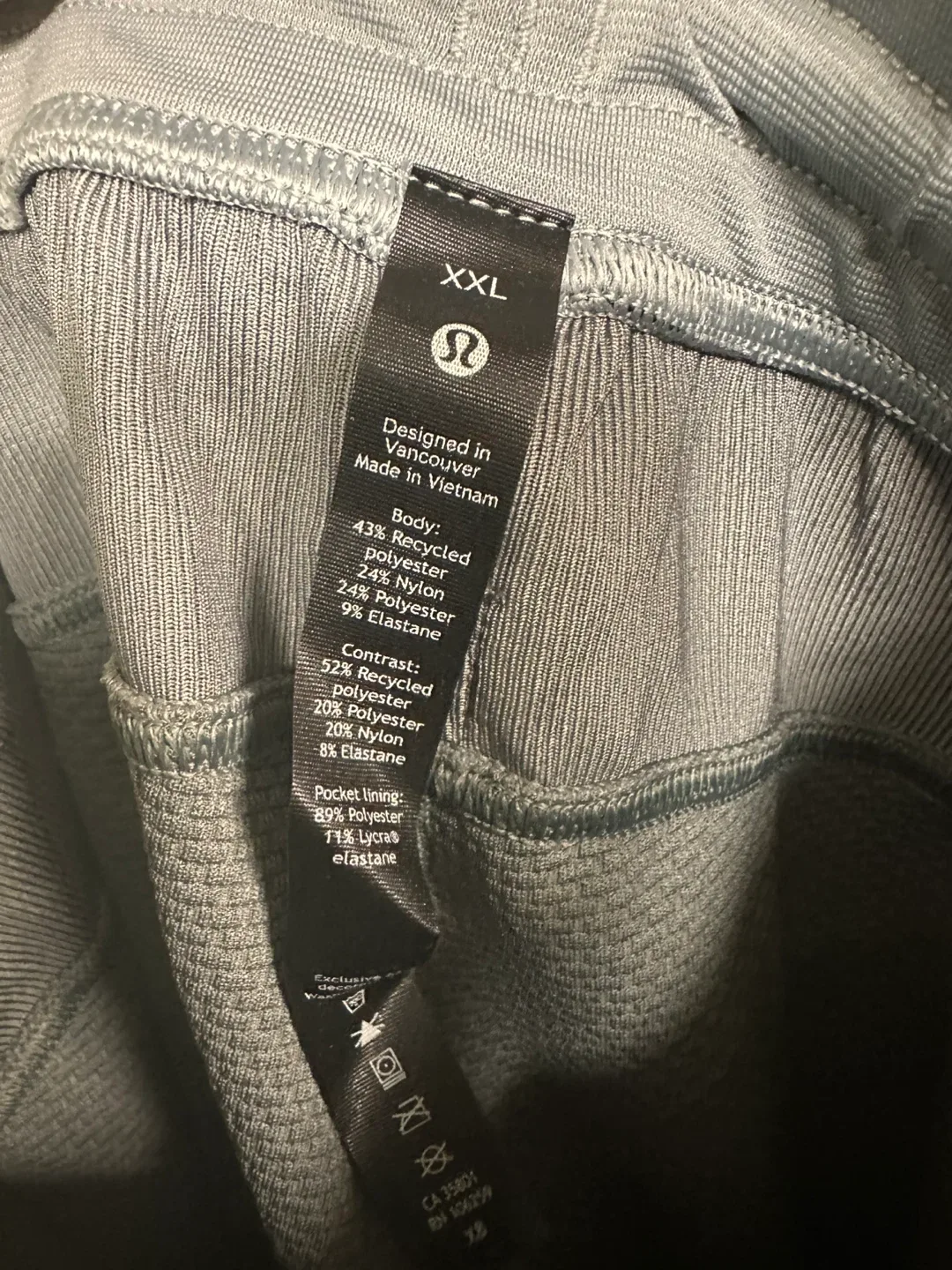 Lululemon XXL Grey Joggers image indicator(4)