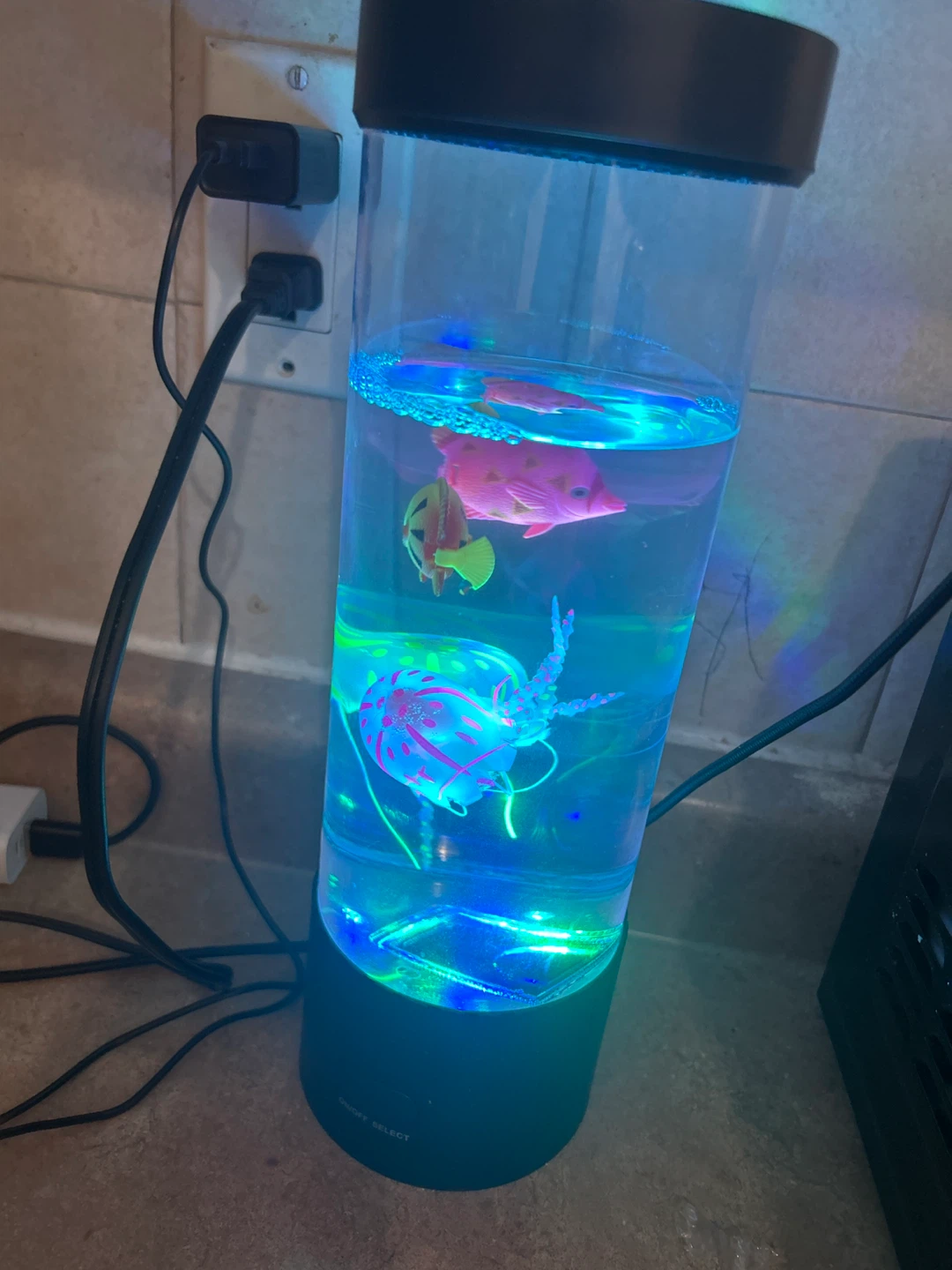 Jellyfish Lamp Colour Changing - photo 2