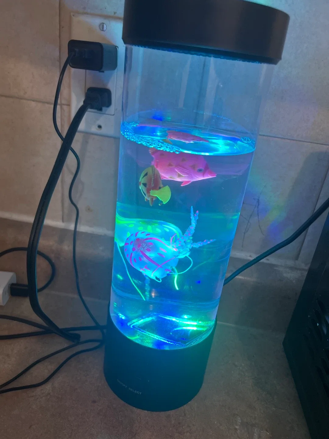 Jellyfish Lamp Colour Changing image indicator(2)
