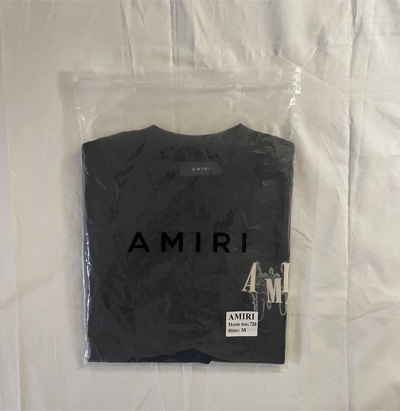New Amiri Black T-Shirt Size M image indicator(3)