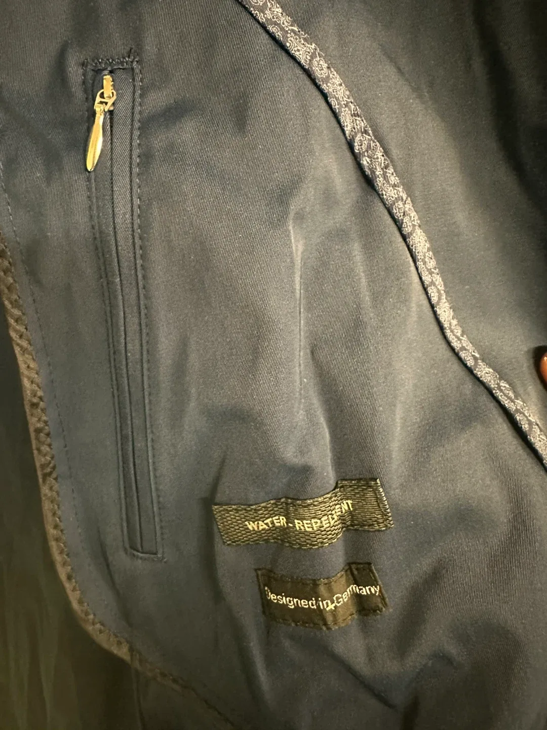 Bugatti Flexcity Blue Trench Coat Size 46R image indicator(3)