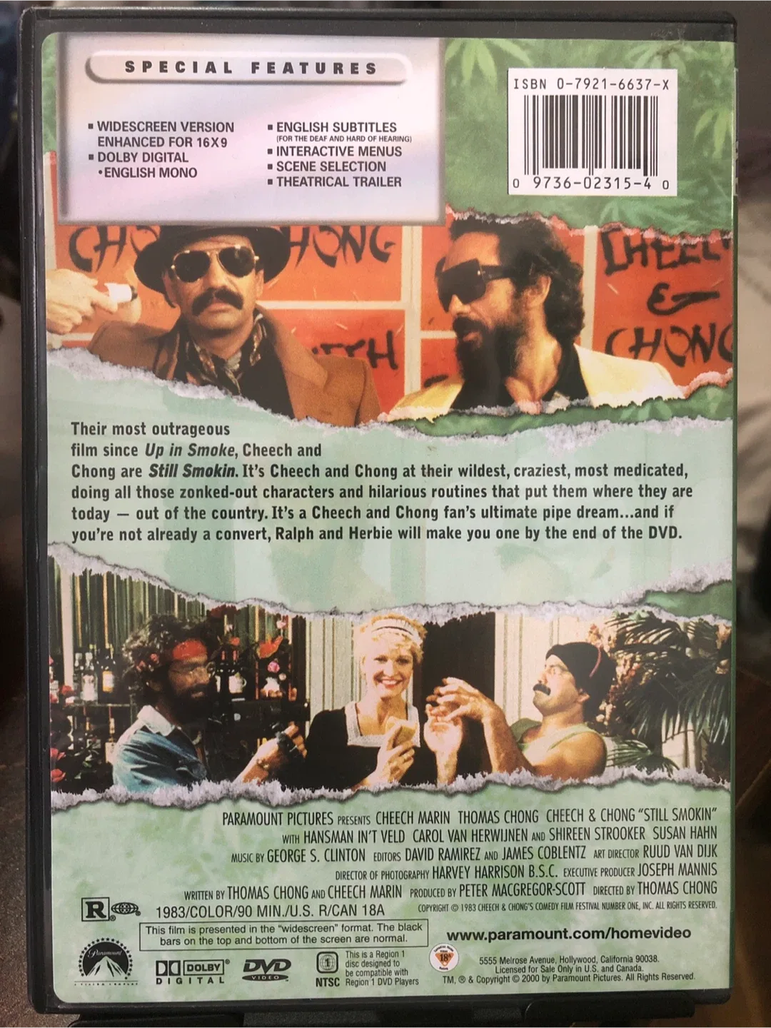 Cheech & Chong Still Smokin' DVD image indicator(2)