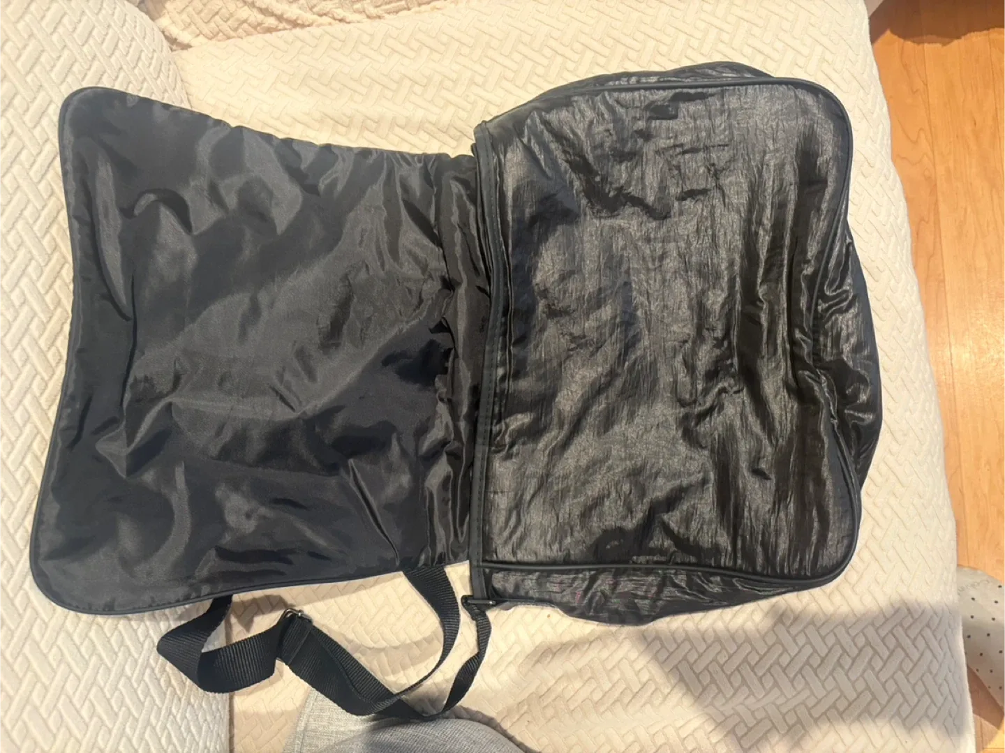 Emporio Armani Black Messenger Bag - unisex image indicator(3)