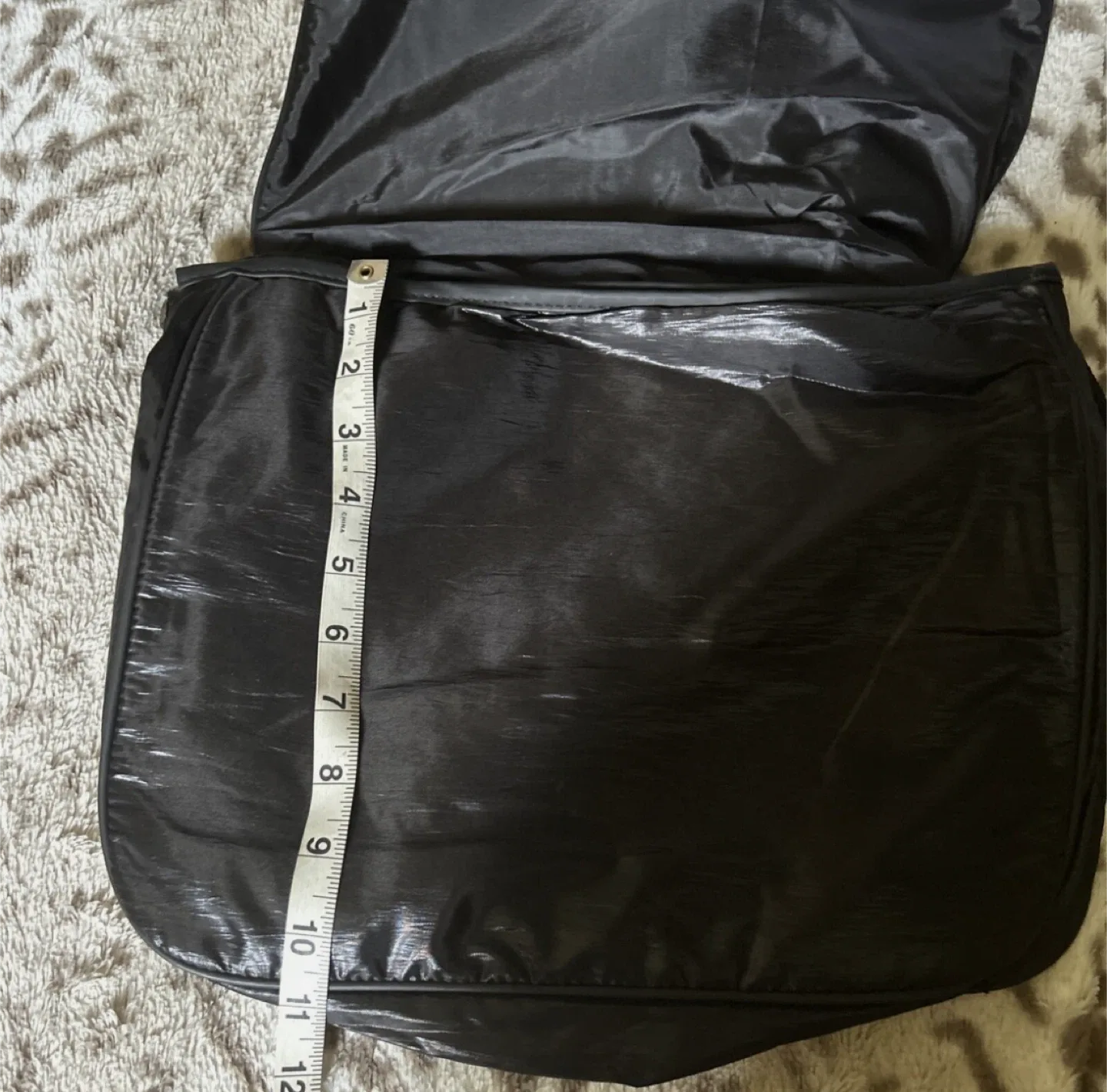 Emporio Armani Black Messenger Bag - unisex image indicator(6)