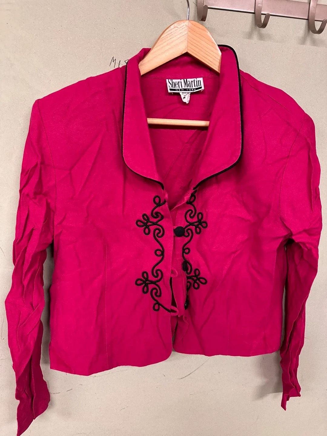 Sheri Martin New York Pink Blazer - Size L thumbnail