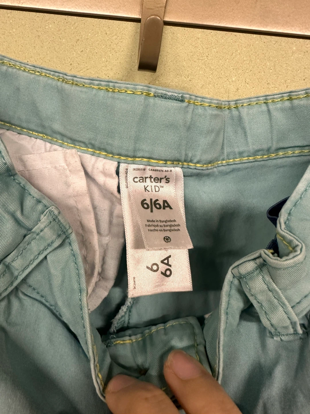 Carter's Kid 6/6A Blue Shorts - photo 2