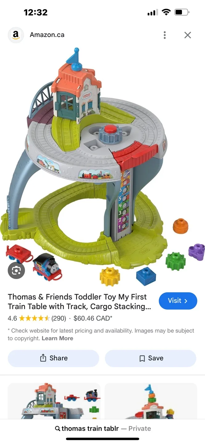 Thomas & Friends My First Train Table thumbnail