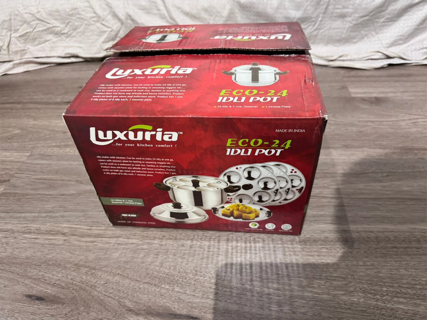 Luxuria Eco-24 Idli Pot - Stainless Steel - photo 5