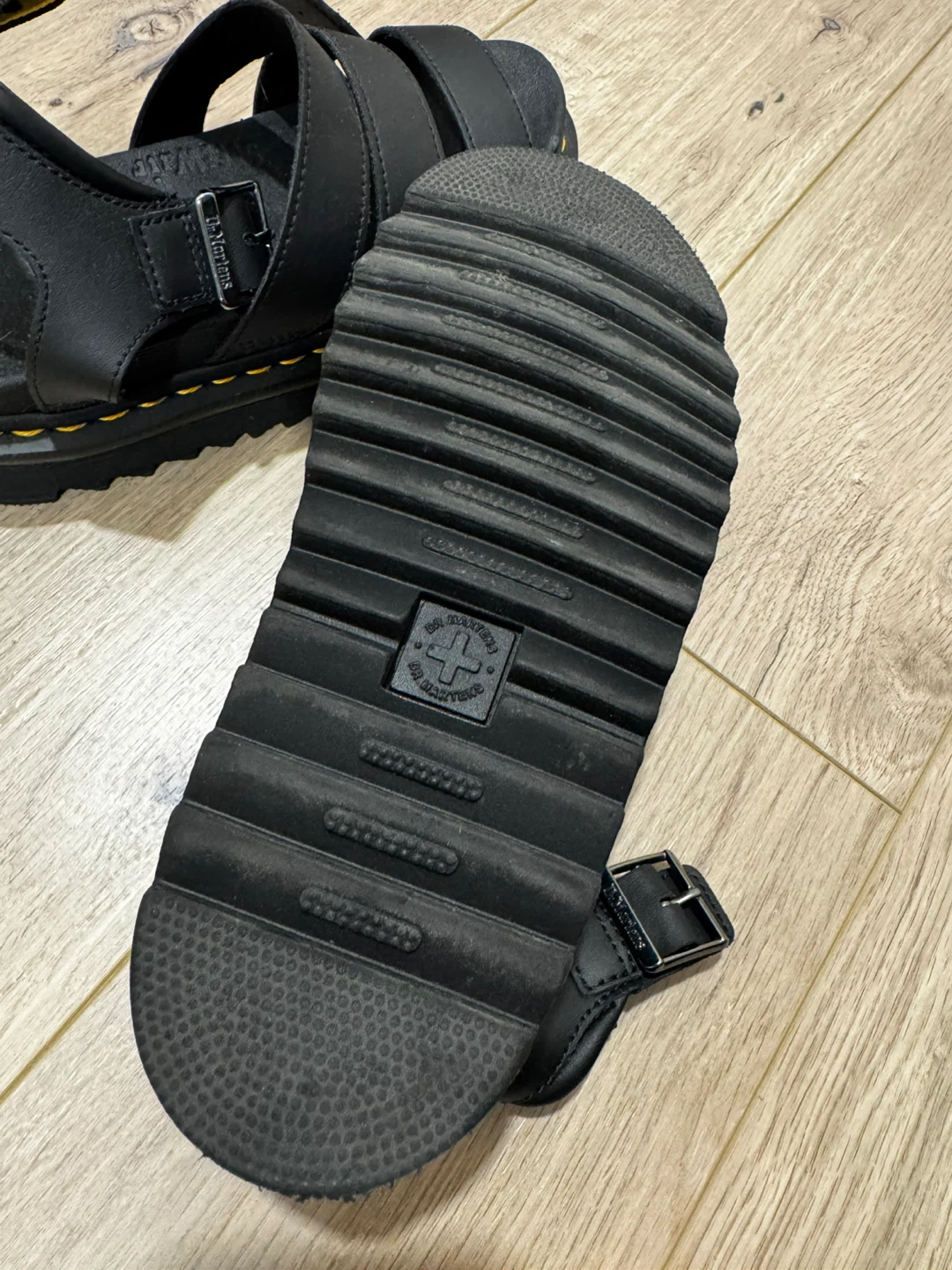 Dr. Martens Black Leather Sandals - photo 2