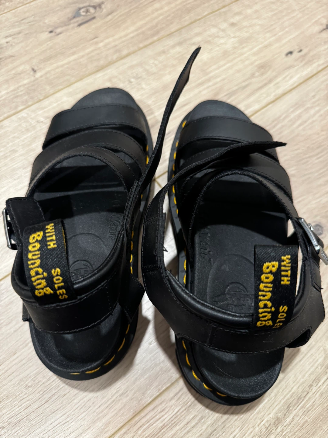 Dr. Martens Black Leather Sandals - photo 3