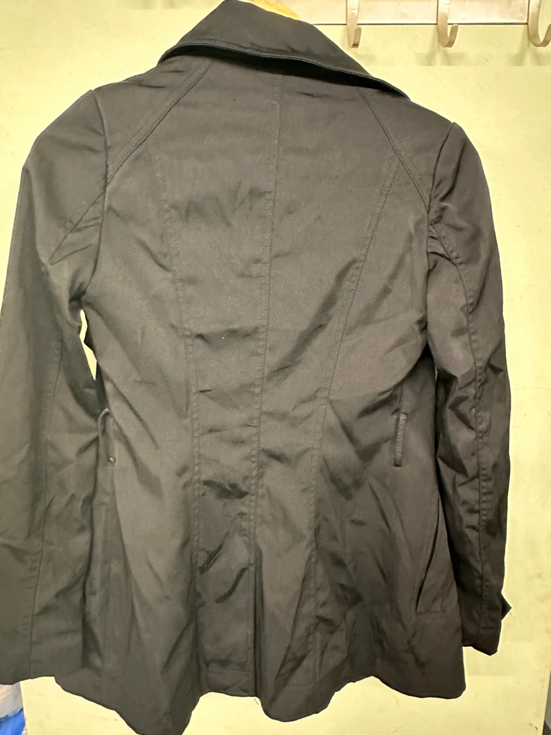 Le Chateau Black Trench Coat - Size XXS - photo 2