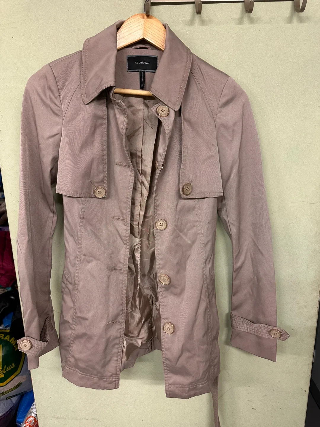 Le Chateau Trench Coat - Size XXS thumbnail