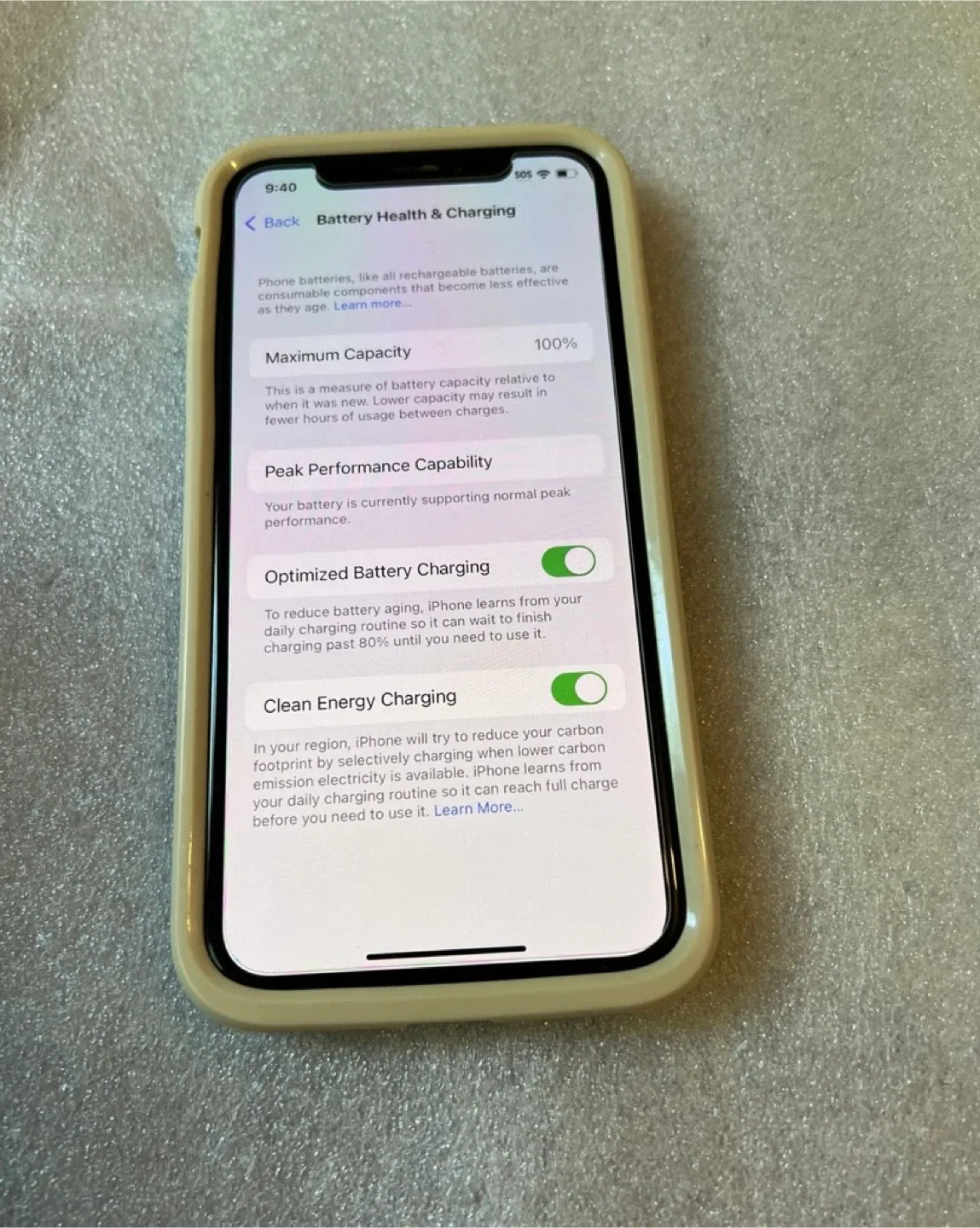 Apple iPhone X 64GB GSM Unlocked Custom Rose Gold Back Glass image indicator(6)