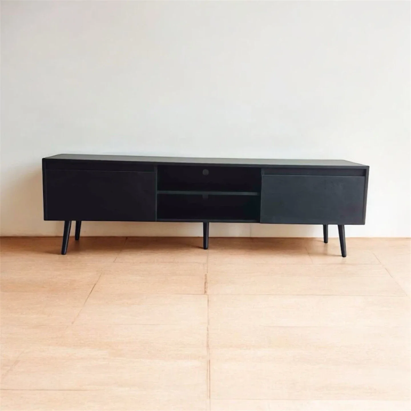 Black TV Stand, brand new image indicator(3)