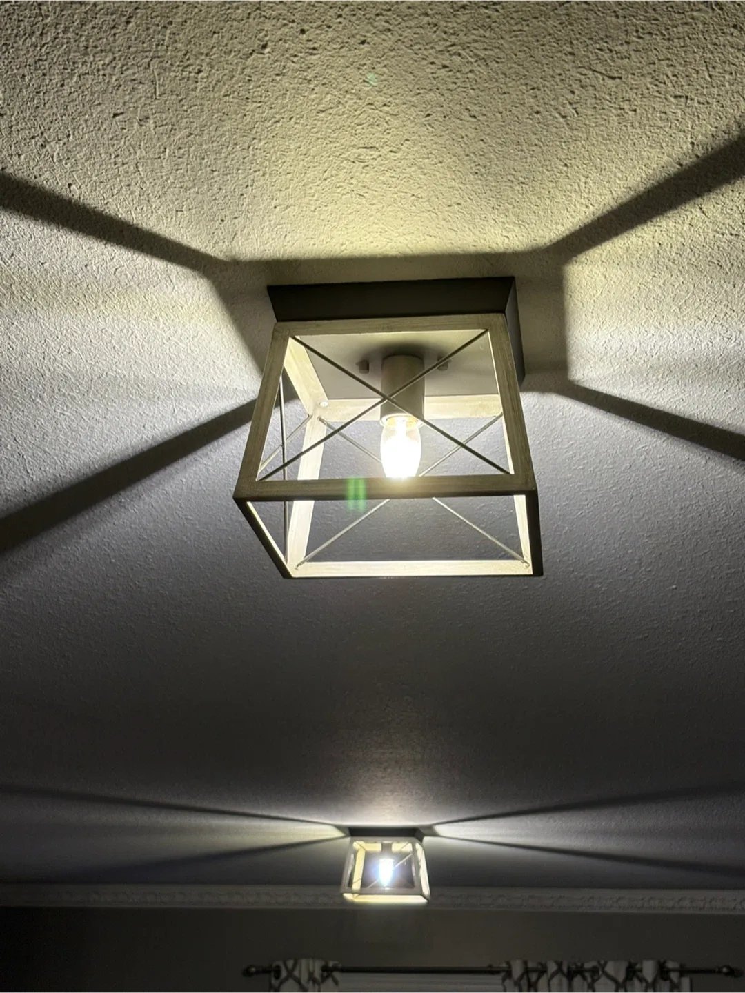 Set of Farmhouse Flush Mount Ceiling Lights image indicator(4)