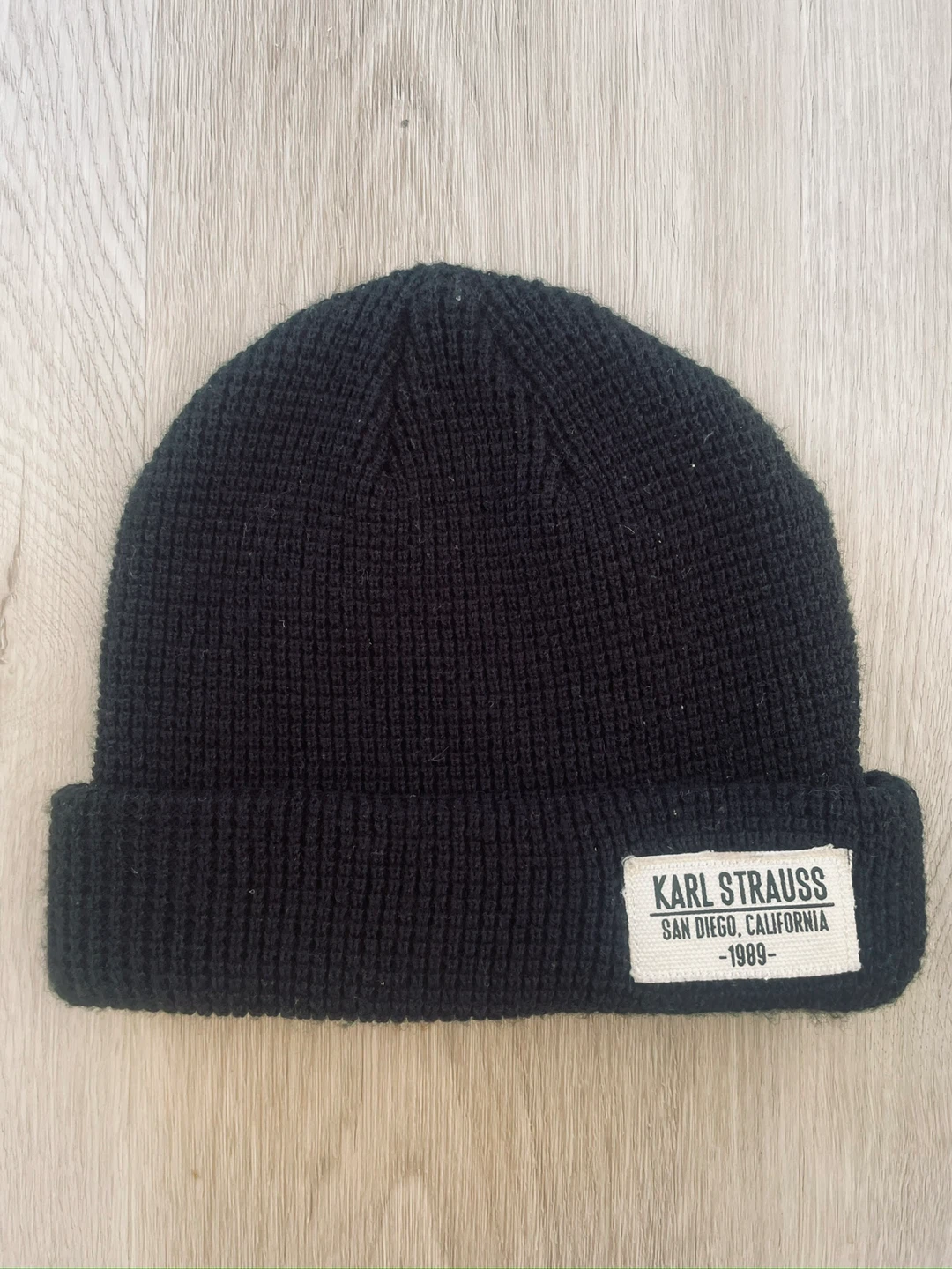Karl Strauss Black Beanie