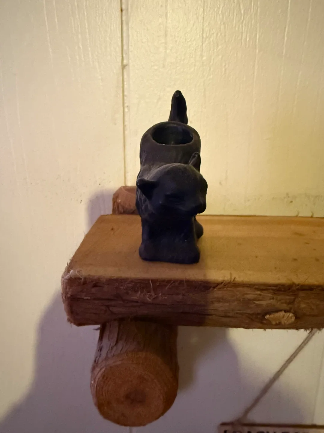 Black Cat Candle Holder image indicator(2)