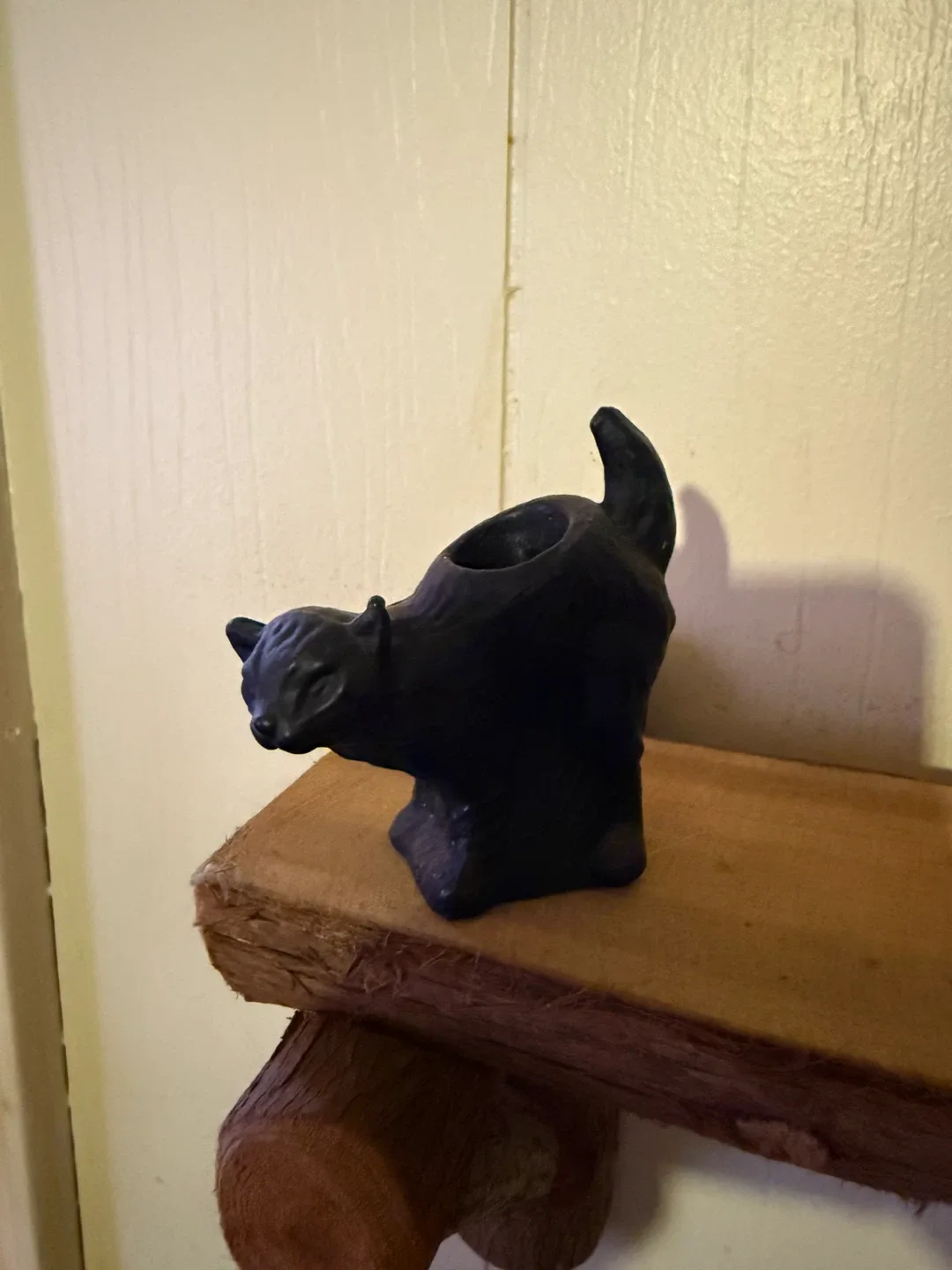 Black Cat Candle Holder image indicator(3)