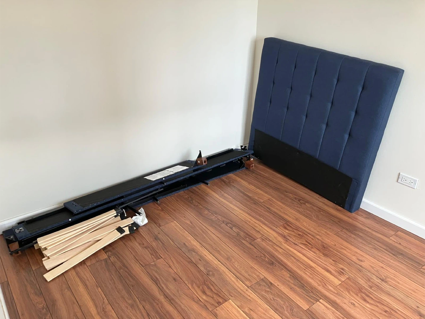 Upholstered Twin Bed Frame - photo 2