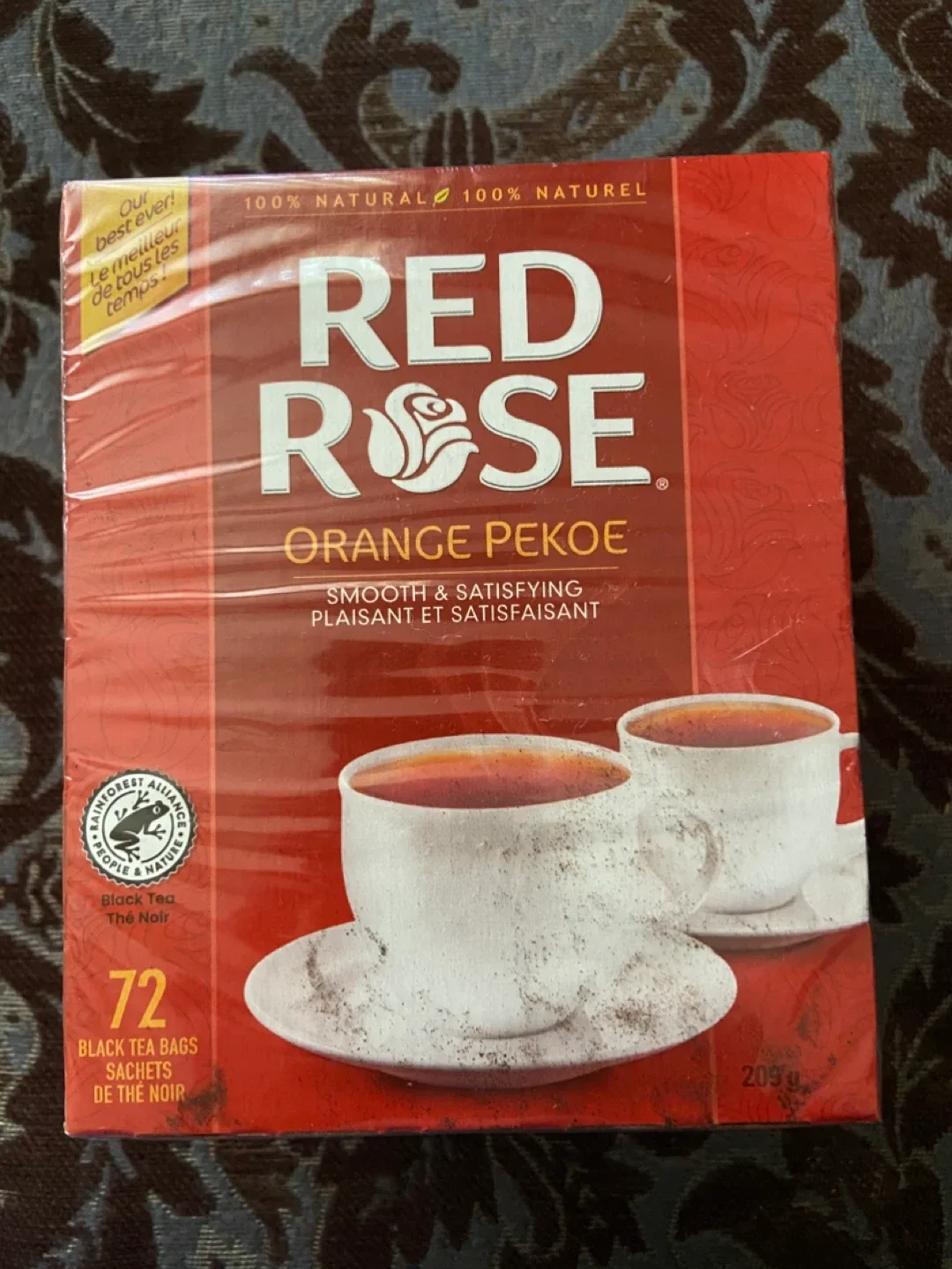 Red Rose Orange Pekoe Black Tea (72 bags) thumbnail