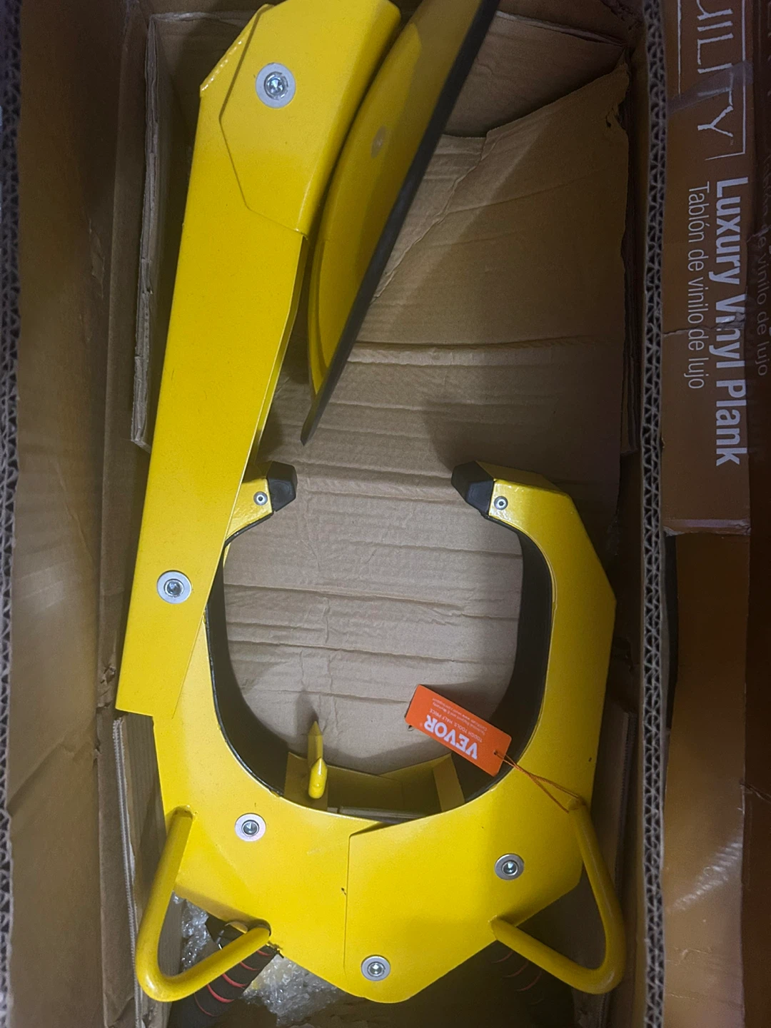 VEVOR Wheel Lock Tire Clamp - Yellow - photo 2