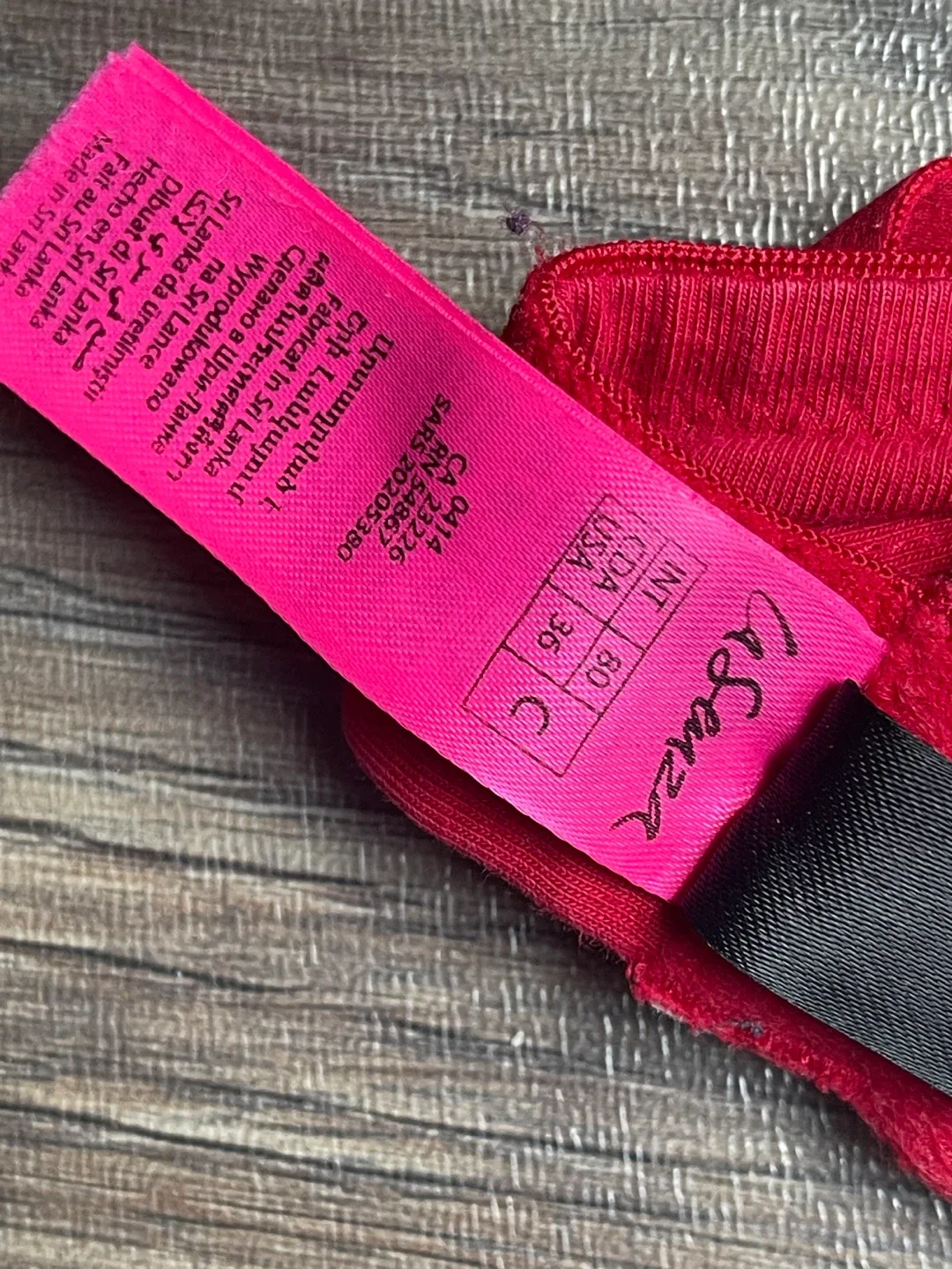 La Senza  Pink Bra - Size 38B #freecycle image indicator(6)