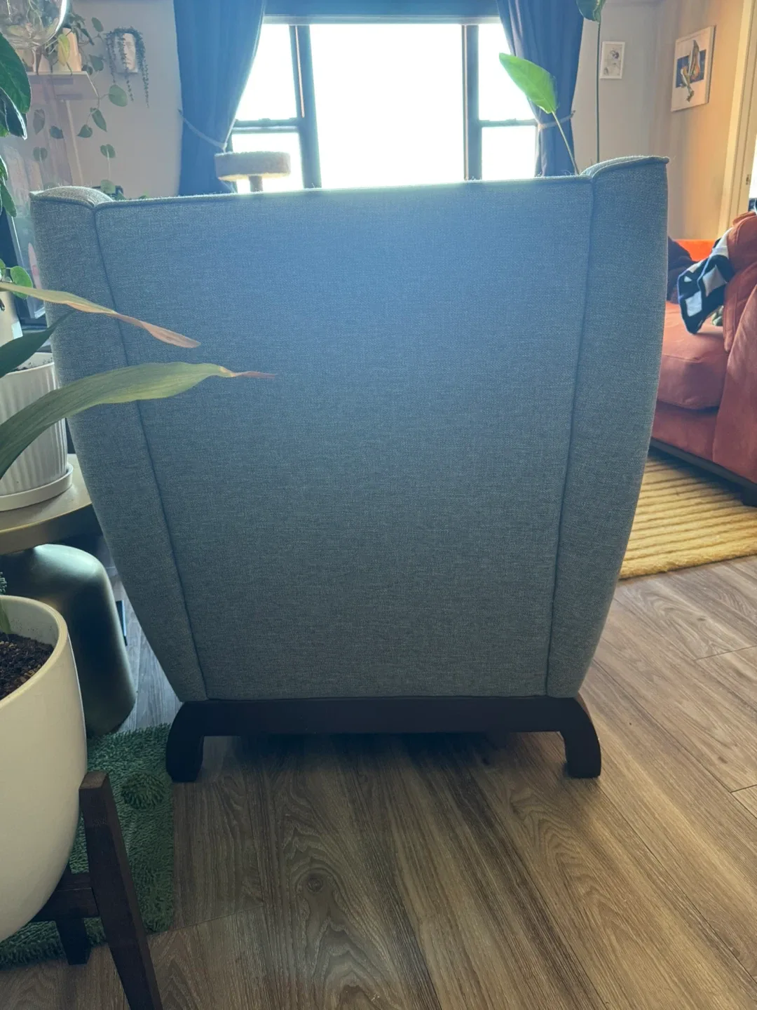 Joybird Gray Armchair image indicator(3)