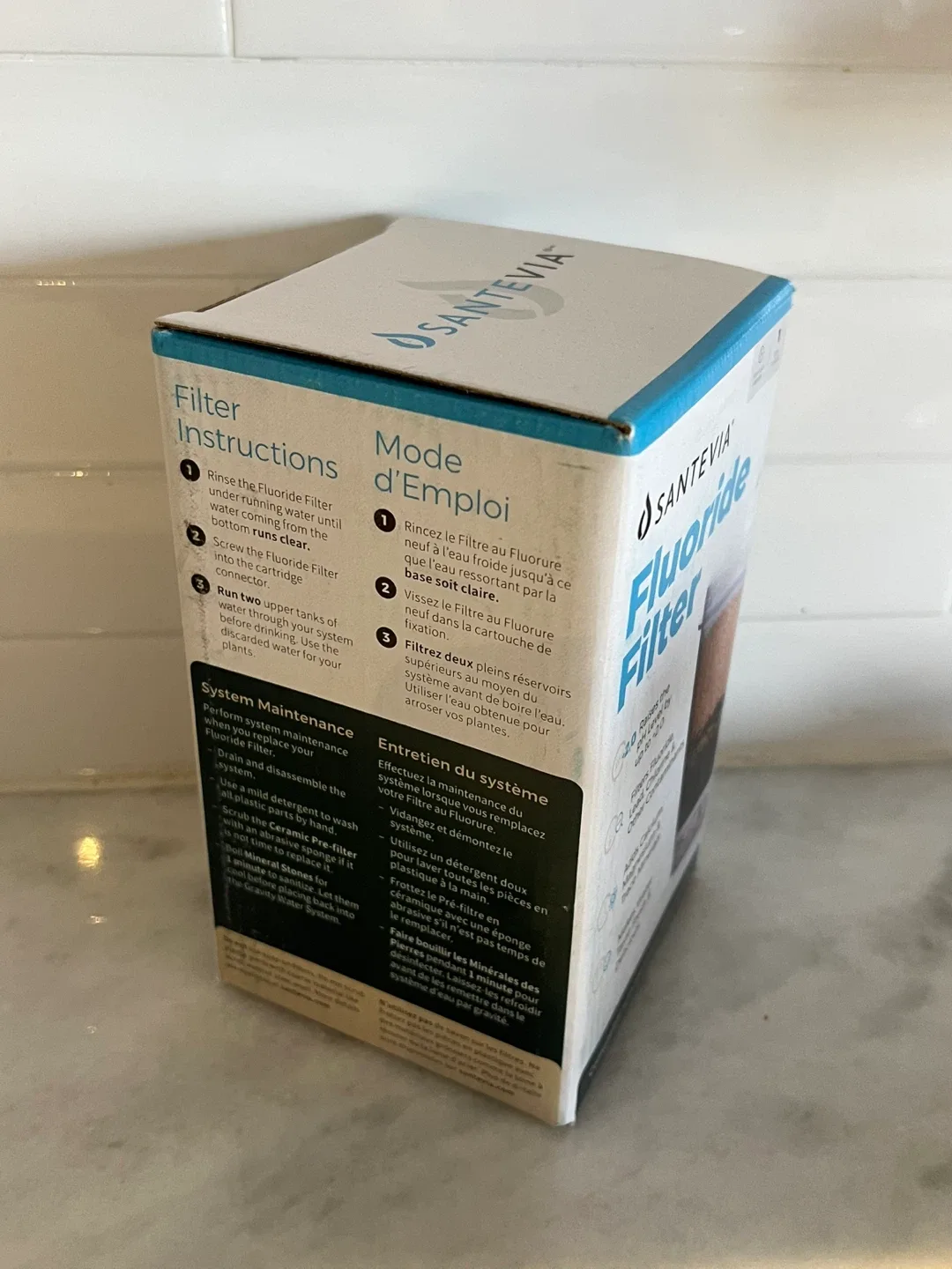 Santevia Fluoride Filter - Brand New in Box image indicator(3)