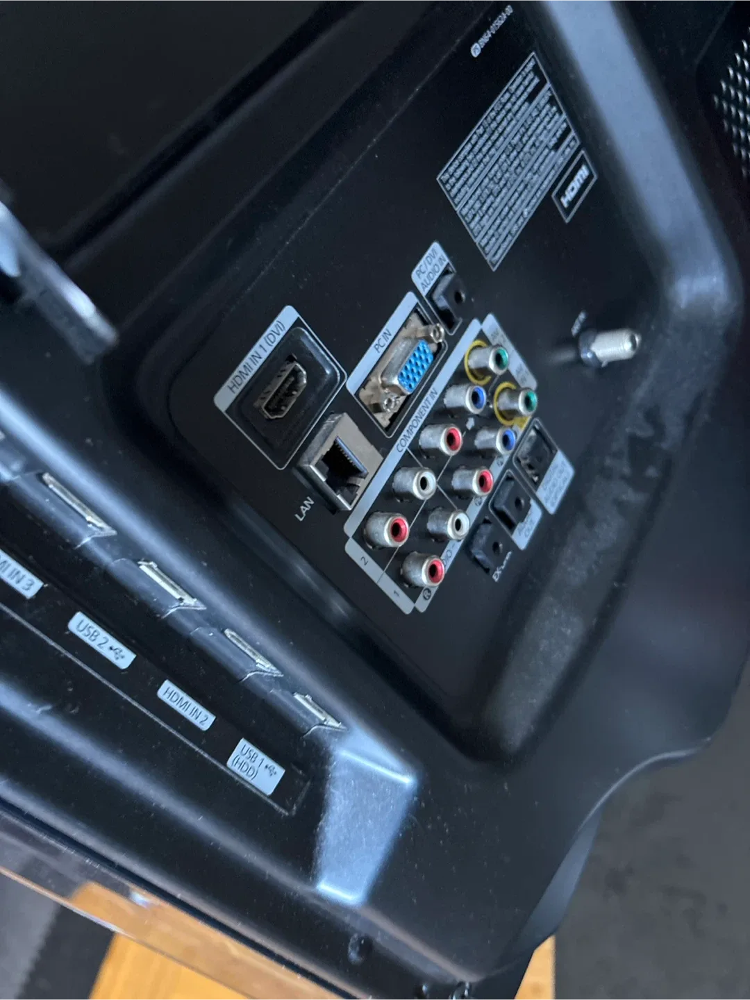 Samsung LN32D550K1FXZC 32" TV image indicator(5)