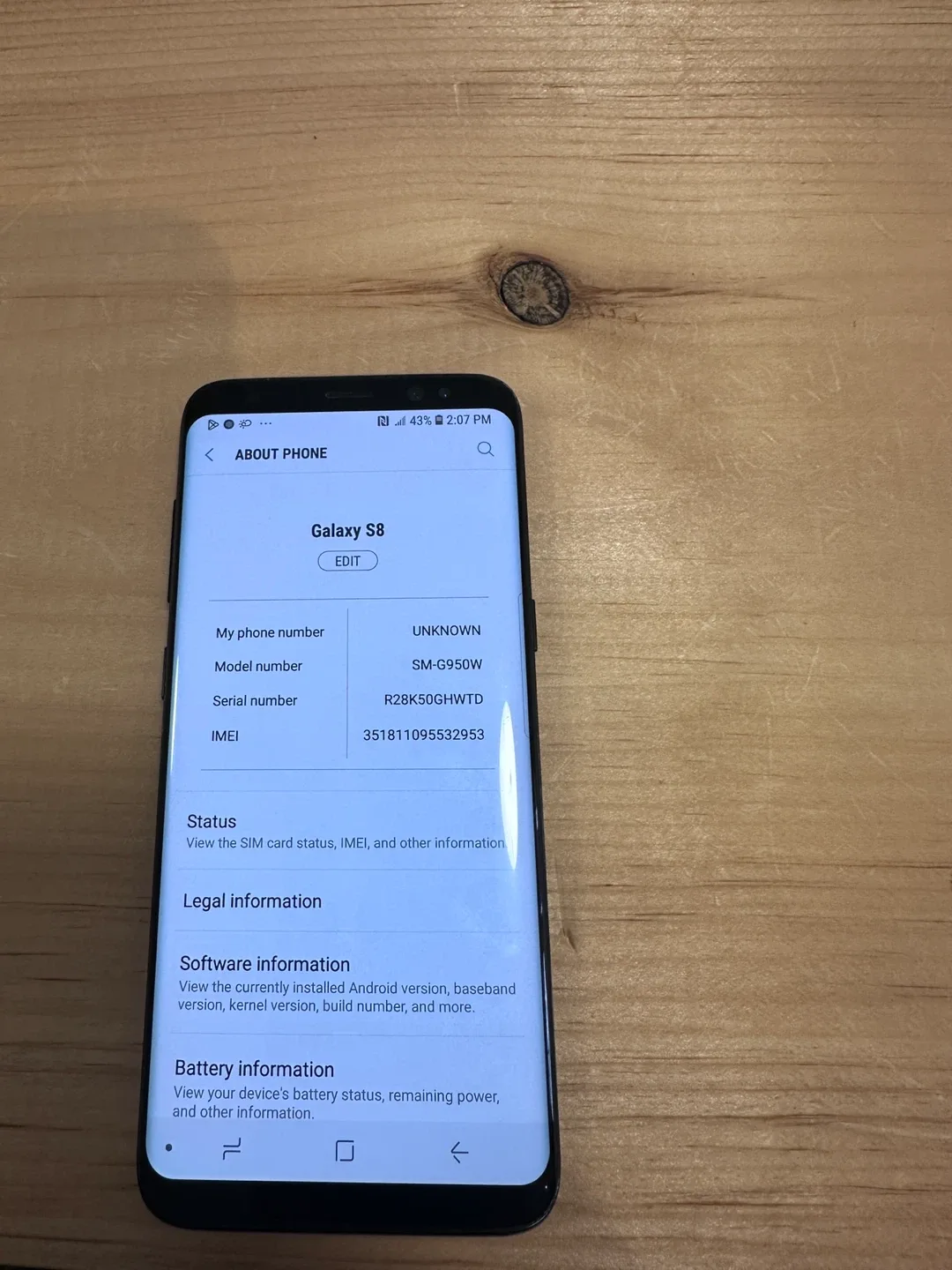 Samsung Galaxy S8 image indicator(6)