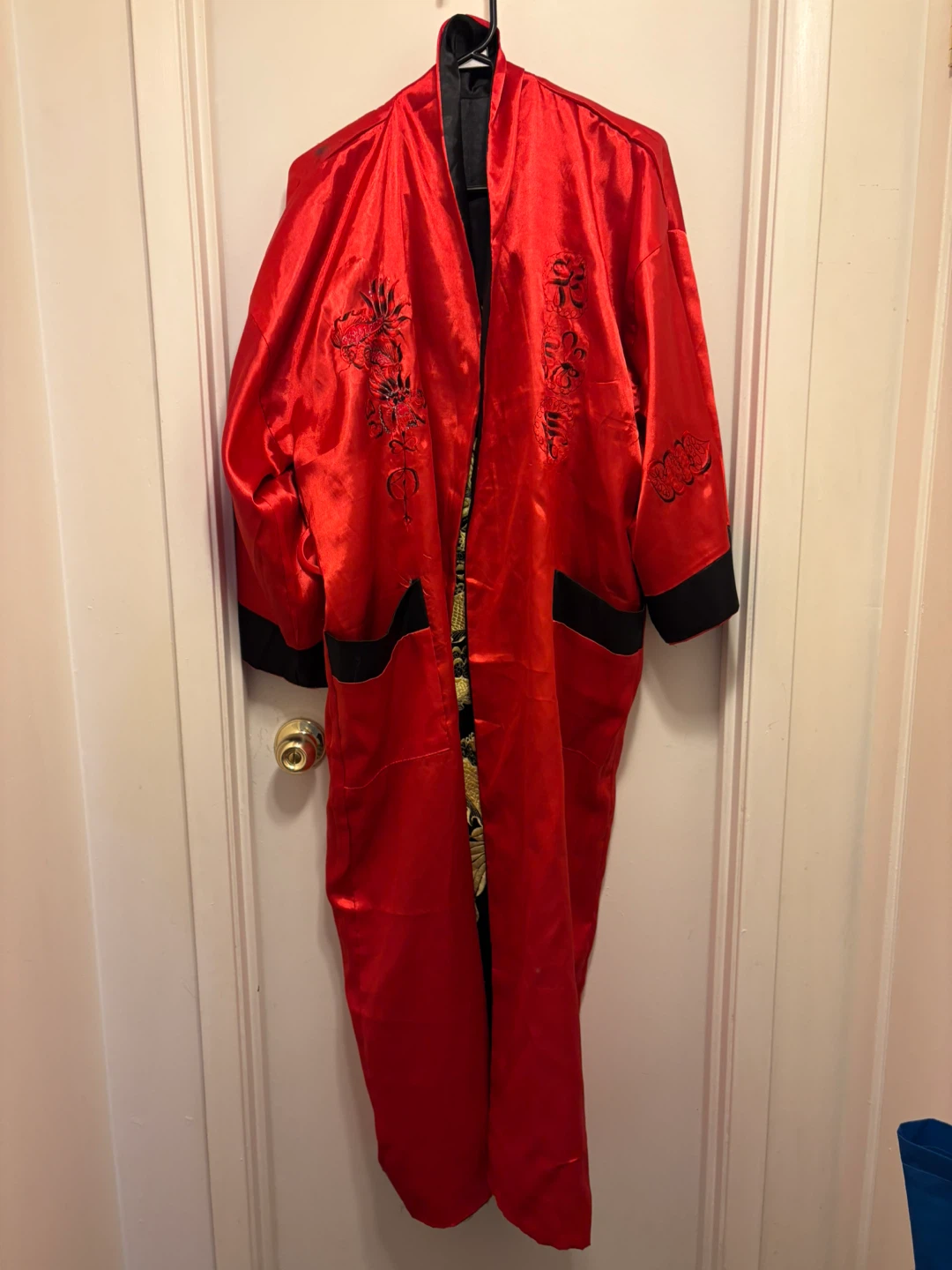 Red Dragon Embroidered Robe - photo 2